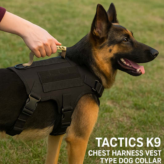Tactics K9 Chest Harness Vest for Dogs